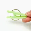 Solid-color clothes drying tongs/plastic tongs/clothes drying tongs (20 per pack) tongs Specification image